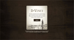 Desktop Screenshot of davinciwine.com