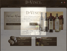 Tablet Screenshot of davinciwine.com